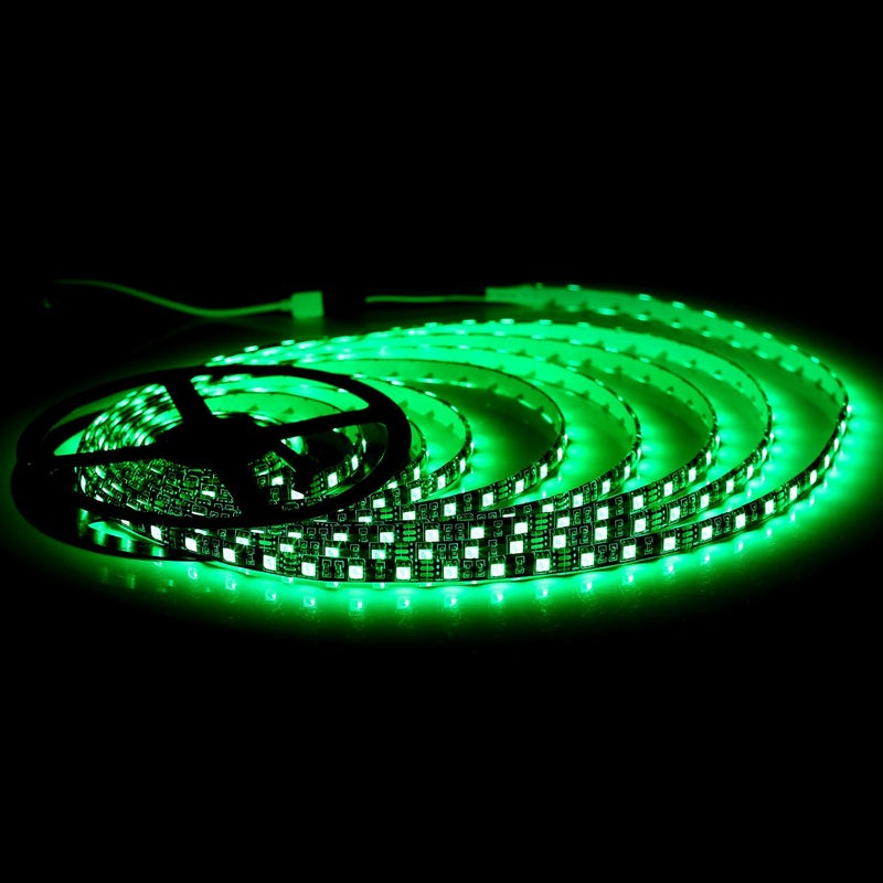SUPERNIGHT RGB Strip Waterproof Black PCB, 16.4ft 5050 Color Changing Rope Lights for Bedroom, Christmas Day, Halloween Decoration (Not Include Remote Controller and Power Supply) (300 LEDs) - Image 5